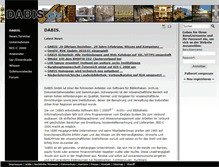 Tablet Screenshot of dabis.eu